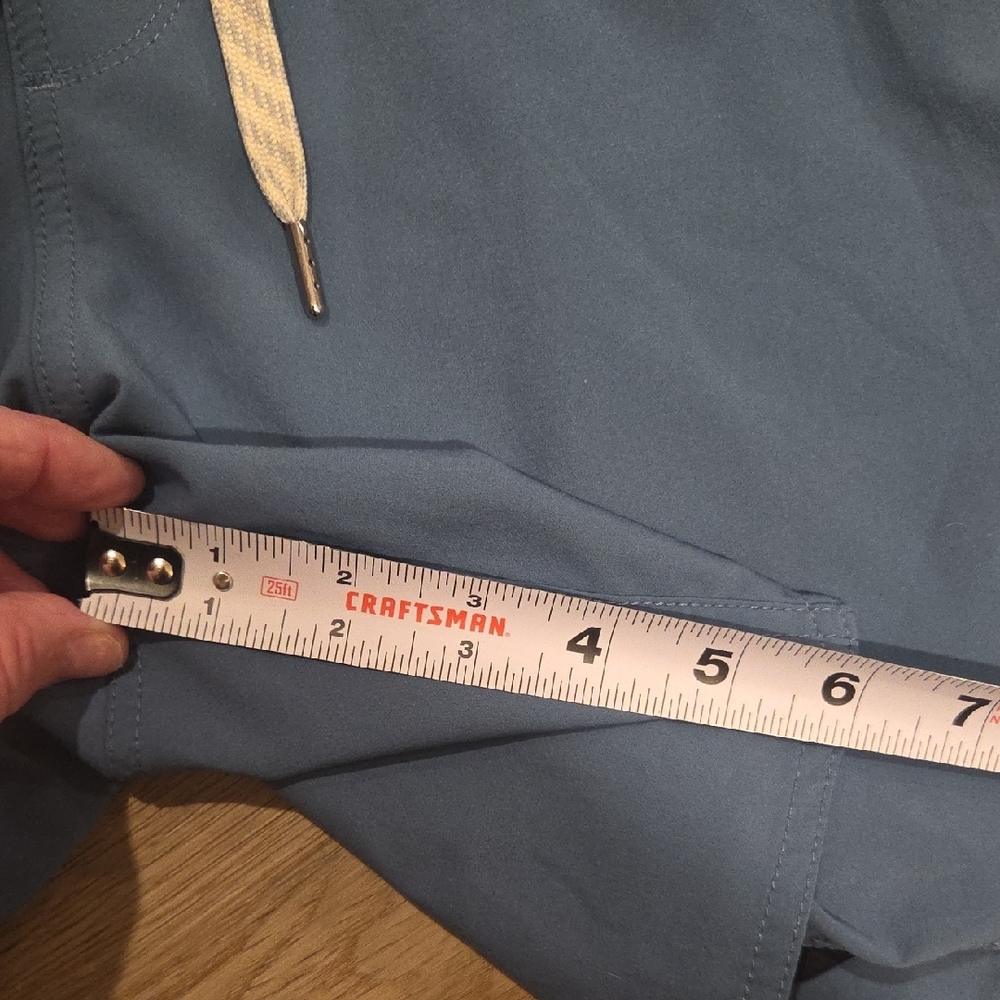 Vuori Men's Slate Blue Athletic Shorts - Picture 8 of 8